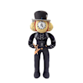 Miniatyrbilde 1 av 5: Skibidi Toalett Titan Drillman Plysj, Skibidi Toalett Titan Clockman Plysj [DB] Black
