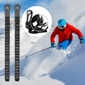 Miniatyrbilde 4 av 5: Snøbrett Ankelrem Festespenne Erstatning Robust Universal Enkel Installasjon Ankelrem Snøbrett Binding Deler [DB] 2pcs
