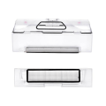 Miniatyrbilde 4 av 5: Støvbeholdertilbehør til støvsugerrobot D9 / L10 Plus - Støvbeholder - Avfallsbeholder [DB] transparent white