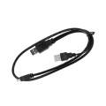 Pikkukuva 1 / 5: Usb 2.0 -tyyppi A -uros -uros Mini Usb Y -jakokaapeli virtalähteelle ja datalle mobiilikovalevylle [DB]
