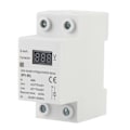 Miniatyrbillede 5 af 5: Spændingsregulator, 230V 40A Automatisk Genopretning Overspændings- og Underspændingsbeskyttelsesenhed DIN Skinnemonteret Beskytter db