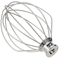 Miniatyrbillede 2 af 5: KitchenAid 5QT 5K5SS 5KPM5 5 Quart Løfte Mixer Piskeris Udskiftning [DB] silver