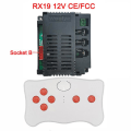 Miniatyrbillede 1 af 5: Wellye Børns Elektriske Legetøjsbil Bluetooth Fjernbetjening, Controller Med Jævn Startfunktion 2.4g Bluetooth Transmitter [DB] RX19 FCC full set