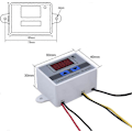 Miniatyrbilde 2 av 4: 220 Digital LED Temperaturkontroller Modul, XH-W3001 Termostatbryter med Vanntett Probe, Programmerbar Varmetermostat [DB]