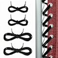 Miniatyrbillede 2 af 3: Elastiske snore med spidser til nul-tyngdekraftsstol, liggestole til Lafuma RSX/RSXA, Redwood, Sæt med 4 snore, Sort, 2,2 m*2 stk., 1,37 m*2 stk. [DB]