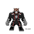 Miniatyrbild 2 av 5: Nya leksaker Wolverine hjältar byggklossar figurer set jul leksaker för barn presenter Db PG2249