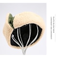Miniatyrbilde 5 av 5: Hatt for menn, Ushanka, vinterutendørs: Hold deg varm og komfortabel med justerbar spenne og termisk snøhette db Khaki 1