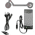 Miniatyrbilde 1 av 5: Lader for Xiaomi M365, 42v 2a Elektrisk Scooter Lader, Rask Batterilader{ DB}