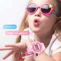 Miniatyrbild 3 av 5: 1 par barns intertelefonklockor laddningsbara elektroniska klockor förälder-barn interaktionsleksaker utomhusgåvor för pojkar flickor db Pink