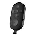 Pikkukuva 1 / 5: Bluetooth 5.0 -matkapuhelimen kaukosäätimen painike matkapuhelimen selfie-suljin E-kirjan sivunkäännökseen {DB} Black