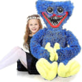 Miniatyrbilde 1 av 4: 100cm/80cm/40cm/20cm Poppy Playtime plysjlekefigur Huggy Wuggy dukke[pb] DB Red 20cm