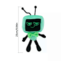 Miniatyrbild 3 av 4: \"25cm Dandy'S World Plysch Söt Dandy World Scrap Fylld Skräckspel Goob Pebble Plyschleksak Mjuk Kudde Docka Kawaii Rumsinredning Leksak\" [DB] One Size green