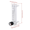 Miniatyrbillede 3 af 3: LZQ-7 Oxygen Flowmeter 3-30LPM Flowmåler med Ventil til Oxygen Luft Gas db