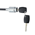 Pikkukuva 3 / 5: Konepellin lukon korjaussarja Konepellin vapautus Konepellin lukko 2 avaimella Ford Focus C-max 2003-2007 3m5ar16b970ad [db]