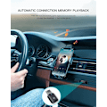 Pikkukuva 4 / 5: Mini Auto Bluetooth 5.1 FM01 Lähetin Vastaanotin Auton Langaton Audioadapteri Auton FM-radiolle Handsfree-puhelut USB-virta Autosarja [db]