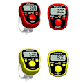 Pikkukuva 3 / 5: Mini Sormilaskuri Nollattava Digitaalinen LED Elektroninen Käsilaskuri [DB]
