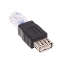 Pikkukuva 5 / 5: Usb2.0 A-naaras RJ45-uros Ethernet USB-siirtoverkkoliitäntäsovitin {db}