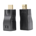 Miniatyrbilde 2 av 4: Hdmi-forlenger Hdmi til Rj45 over Cat 5e/6 nettverks-LAN Ethernet-adapter 4k 1080peu Db