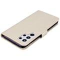 Miniatyrbillede 5 af 5: Til Samsung Galaxy S24 Ultra Wallet Case Ugle Blomst Trykt Rhinestone Læder Cover - Rød {db} Gold Samsung Galaxy S24 Ultra