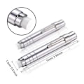 Miniatyrbilde 4 av 5: 8 stk. krittbeholder i aluminiumlegering, krittbeholder for lærere, uknuselig krittbeholder, barnas maling  [XC] silver