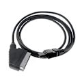 Miniatyrbilde 1 av 5: 1,8 m/3,0 m Rgb Scart Audio Video Av-kabel tilkoblingsledning for Nes-konsoll [DB] 1.8 m