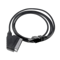 Miniatyrbillede 1 af 5: 1,8 m/3,0 m Rgb Scart Audio Video Av Kabelforbindelse Ledning Til Nes-konsol [DB] 1.8 m