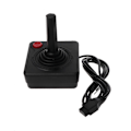 Miniatyrbilde 1 av 5: Erstatnings-Joystick-kontroller for 2600-konsoll [DB] Black
