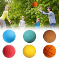 Miniatyrbild 5 av 5: Nyaste tysta basketboll inomhusträning skumboll obelagd högdensitet [DB] Green no.3
