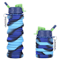Pikkukuva 1 / 4: Lasten juomapullot Sateenkaari 500ml Lasten juomapullo Tyttöjen juomapullo Tiivis Lasten juomapullo [DB] Blue B