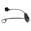 Pikkukuva 4 / 5: Langaton Mikrofoni Radio FM Kuulokemikrofoni Handsfree Mikrofoni Kaiuttimelle Opetus Opas Myynti Promoti {Db} Black