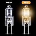Miniatyrbillede 5 af 5: G4 halogenlamper 10W 12V - Varm hvid - 20 stk. [db] 10W