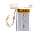 Pikkukuva 3 / 5: 3.7v 1800mah 1.25 3p Litium Li-Ion Polymeeri Lipo Akku Yhteensopiva Bluetooth-Kaiuttimet Langaton Kuulokemikrofoni Kuulokkeet Corsair Pro  Rpg {DB 803450  RYB