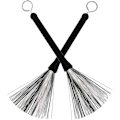 Pikkukuva 4 / 5: Retractable Drum Brushes With Rubber Handles For Jazz Drumming