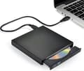 Extern DVD-enhet med CD-brännare - USB-gränssnitt, Läser CD/DVD, Kompakt design [DB]