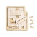 Miniatyrbillede 1 af 5: Daglig kalenderpuslespil i træ - Spil et andet puslespil for at vise db Wood Color