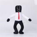 Miniatyrbilde 5 av 5: Morsomt spill Skibidi toalett plysjleke myk utstoppet dukke toalettmann kameramann speakermann plysjgaver [DB] C