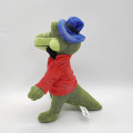 Miniatyrbillede 5 af 5: 11,8 tommer russisk plyslegetøj Cheburashka abe og hans ven krokodille Gena  Sojuzmultfilm plysdyr børn piger dyr legetøj [DB]
