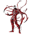 Miniatyrbillede 1 af 4: Deluxe Yamaguchi Carnage Actionfigur Legetøj Rød Venom Carnage Samleobjekter Model Variable Action Dukker Legetøj Fans Gaver Db