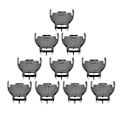 Miniatyrbilde 1 av 5: Pakke med 10 Plast CR2032 Batteriholder Myntcelleholder CR2032 Batteriholder [DB]