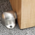 Pikkukuva 5 / 5: Ovipysäytin, Vahva magneetti, Magneettinen ovenpysäytin, Ovimagneetit, Harjattu metalli lattiaan asennettava magneetti