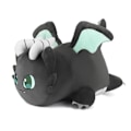 Miniatyrbild 1 av 3: Aphmau Meow Meows Plysch Aphmau Plysch Leksak Docka Present Till Barn 25cm [DB] Black cat