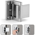 Miniatyrbild 4 av 4: Dörrlås Förstärkare Sekretess Dörrlås För Insvingande Dörrar Extra Hög Resistens Hem Dörrsäkerhetslås{ DB} Silver