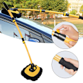 Miniatyrbilde 2 av 5: Lang håndtaket bilvask børste innfellbart hode bil rengjøringsbørste auto tilbehør db Replacement Brush Cover