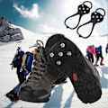 Miniatyrbilde 2 av 4: 1 Par Barnestøvler med Pigger for Vintervandring Sikkerhetssko Grips på Is Snø for Jenter og Gutter db