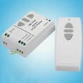 Miniatyrbilde 4 av 5: -T02 AC 220V Motor Trådløs Fjernkontroll Bryter OPP Ned Stopp Rørmotor Kontroller Fremover Revers TX RX Låst [DB] White