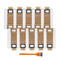 Miniatyrbild 1 av 5: 10-pack dammsugarpåsar ersättning för Roborock S7 T7s T7s Plus dammsugarpåse 1792 [DB]