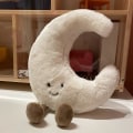 Miniatyrbilde 2 av 3: Jellycats Style Plysj Sol & Måne Søt Leke Fylt Fløyel Myk Uk 30/50cm [DB] Moon 50cm