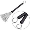 Pikkukuva 5 / 5: Retractable Drum Brushes With Rubber Handles For Jazz Drumming
