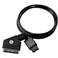 Miniatyrbilde 1 av 2: Rgb-kabel (scart) for Gamecube og Snes (super Nintendo) N64 (nintendo 64) {DB}