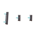 Miniatyrbilde 5 av 5: For Samsung S8/s8+, på/av-knapp + volumkontrollknapper erstatning svart [db] Black